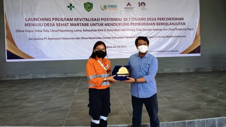 Agincourt Resources Inisiasi Revitalisasi Posyandu 7 Desa di Tapsel