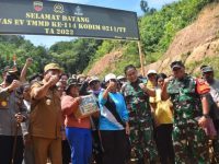 Brigjen TNI Donni Hutabarat Tinjau Pelaksanaan TMMD di Sibolga