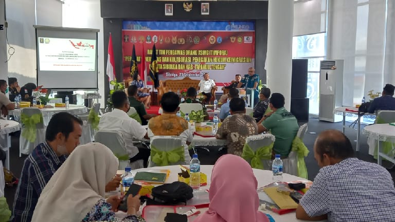 Perkuat Pengawasan Orang Asing, Imigrasi Sibolga Gelar Rapat Tim PORA Kota Sibolga dan Tapteng