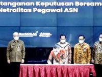 Pemerintah Teken Keputusan Bersama Netralitas ASN pada Pemilu 2024