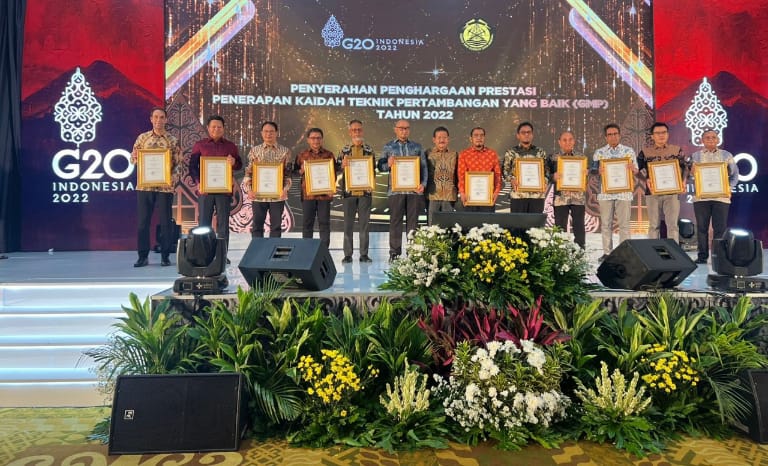 Agincourt Resources Raih 4 Penghargaan dari Kementerian ESDM di Ajang Good Mining Practices Award 2022