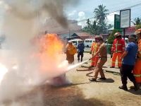 RSUD Pandan Gelar Pelatihan dan Simulasi Penanggulangan Kebakaran