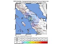 Gempa Terkini Magnitudo 4,8 Guncang Tapanuli Utara Terasa Kuat di Sibolga