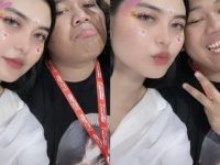 Mantan anggota JKT48, Cesen, berterima kasih pada suaminya setelah kelahiran anak pertama mereka