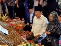 Wakil Presiden RI ke-10 dan ke-12 Jusuf Kalla Melayat ke Rumah Duka Istri Wakapolri Gatot Eddy Pramono