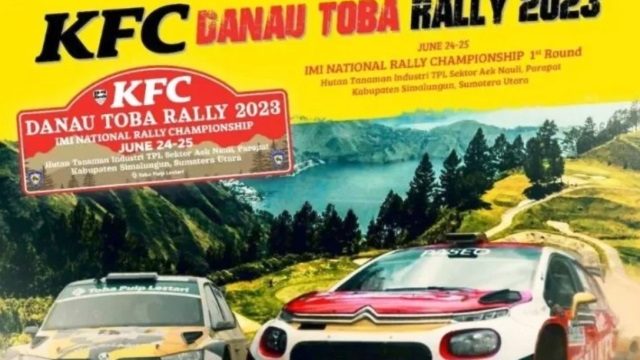 7 Mobil Balap Kelas Dunia akan Adu Kecepatan di Danau Toba Rally 2023