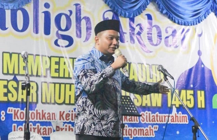 Bakhtiar Ahmad Sibarani Hadiri Tabligh Akbar di Sarudik Seluruh Organisasi Keagamaan Kami Ajak di Garis Terdepan Memberantas Tempat Maksiat