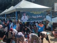 Haholongan Sibolga Sembelih 5 Ekor Sapi Kurban