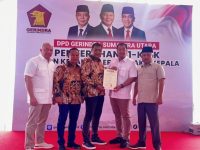 Gerindra Resmi Usung Kiyedi-Darwin di Pilkada Tapteng 2024