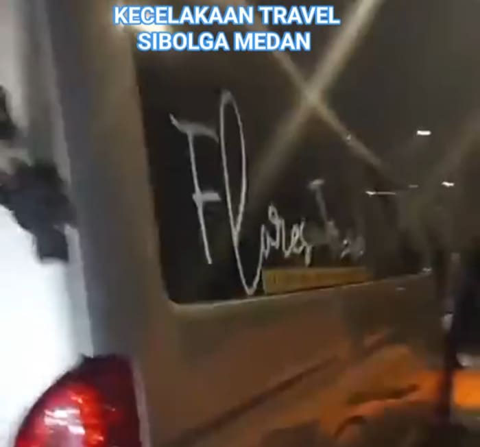 Mobil Travel Sibolga-Medan Tabrak Truk di Tol Belmera, 1 Tewas 5 Luka