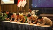 Perkuat Integritas, Kepala Kantah Nias Selatan Teken Pakta Integritas di Rakerda BPN Sumut 2026