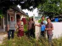 Petugas Kantah Nias Selatan Ukur Tanah Warga diDesa Simaluaya