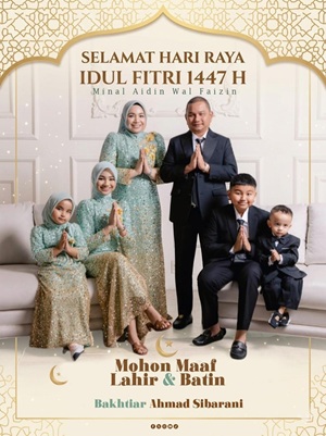 banner selamat idul fitri Bakhtiar Sibarani
