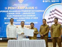 Wali Kota Sibolga Syukri Penarik Serahkan LKPD 2025 Tepat Waktu
