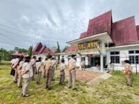 Apel Pagi Kantor Pertanahan Nias Selatan Supratman Tegaskan Disiplin dan Pelayanan Prima