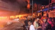 Pasar Sibolga Nauli Terbakar Hebat pada Sabtu Malam, 500 Kios Hangus